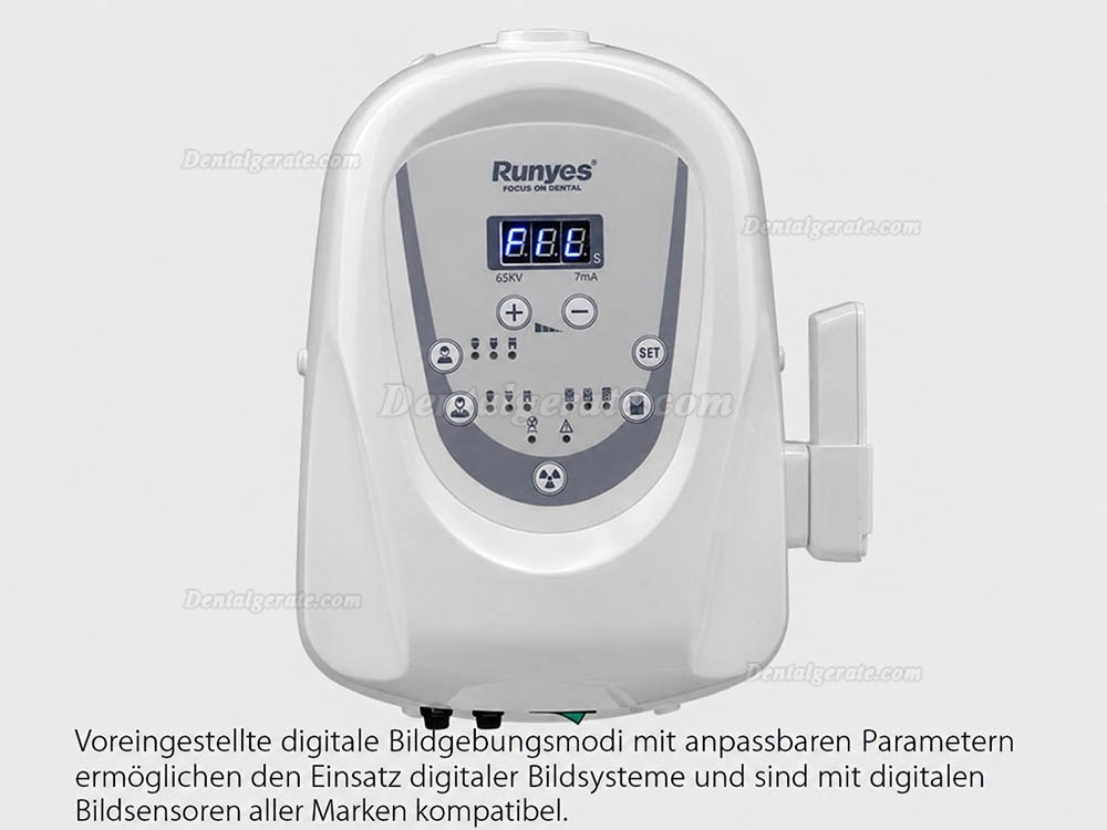 Runyes DC X-Ray Zahnarzt R&ouml;ntgenger&auml;te Intraorales R&ouml;ntgensysteme f&uuml;r die Wand- und Deckenmontage